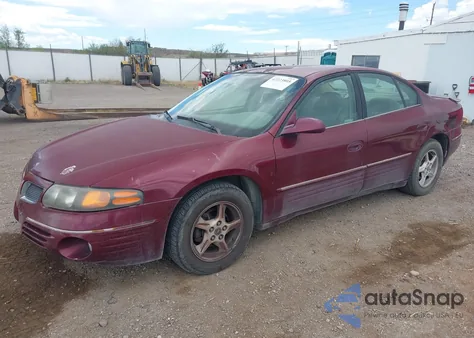2001 Pontiac Bonneville Se from USA, damaged, VIN 1G2HX54K814207144